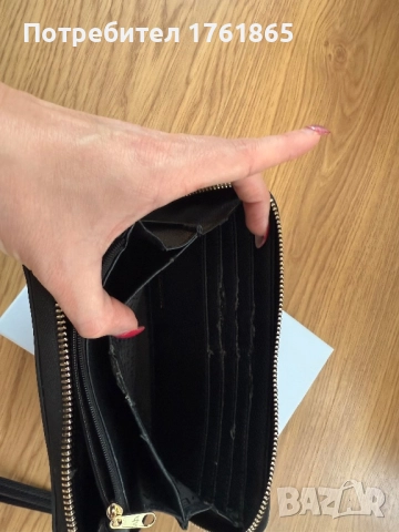 Armani Exchange кожен портфейл, снимка 5 - Портфейли, портмонета - 52364350