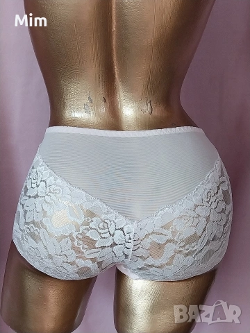 М Розова дантелена бикина , снимка 3 - Бельо - 53941777