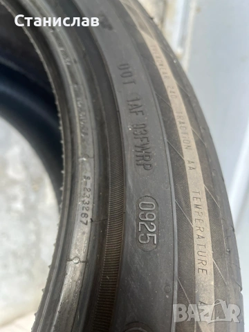 Летни гуми 285/35r21 Continental, снимка 4 - Гуми и джанти - 54173530