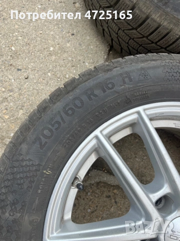 Джанти Anzo wheels и гуми Континентал, снимка 8 - Гуми и джанти - 54229791