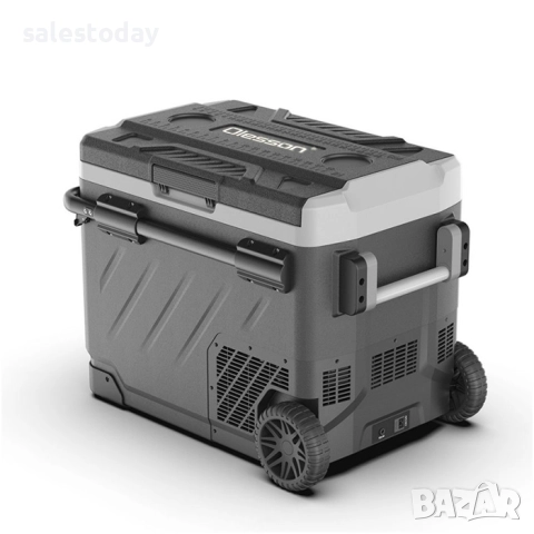 Хладилник за кола с компресор, 2части -фризер и хладилник, 58л., 12V/24V/220V, снимка 2 - Аксесоари и консумативи - 49631448