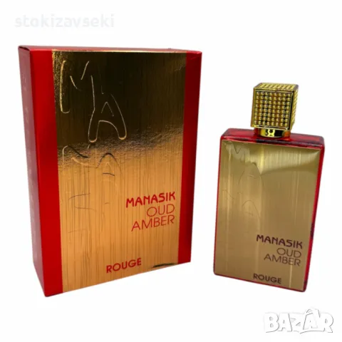 Арабски парфюм ROUGE Manasik Oud Amber, снимка 2 - Унисекс парфюми - 49413552