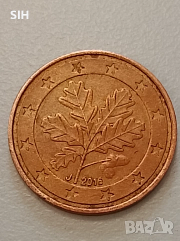 Евро монетa 5 цента, снимка 2 - Филателия - 53776199