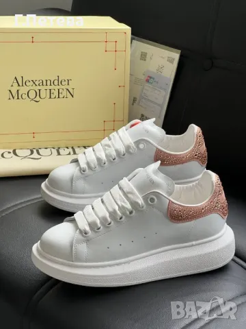 ⭕️Висок клас дамски маратонки Alexander mcqueen , снимка 14 - Маратонки - 48957666