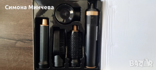 Сешоар с приставки за къдрици, снимка 2 - Сешоари - 51756153