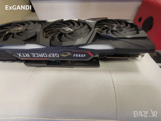 MSI RTX 2080Ti Gaming X Trio+EK-Quantum Vector Trio+EK-Quantum Scalar, снимка 4 - Видеокарти - 47968280