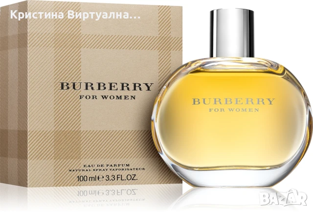Burberry 100 ml Eau de Parfum Spray for Women, снимка 1