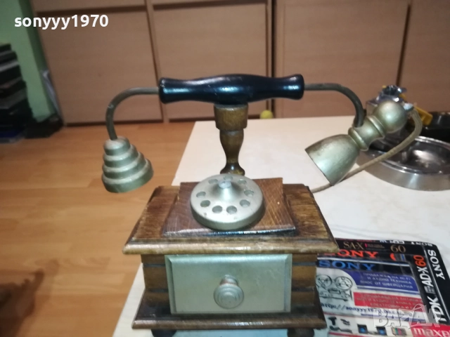 ДЪРВЕН ТЕЛЕФОН ОТ ФРАНЦИЯ 0610251851, снимка 15 - Антикварни и старинни предмети - 51965676