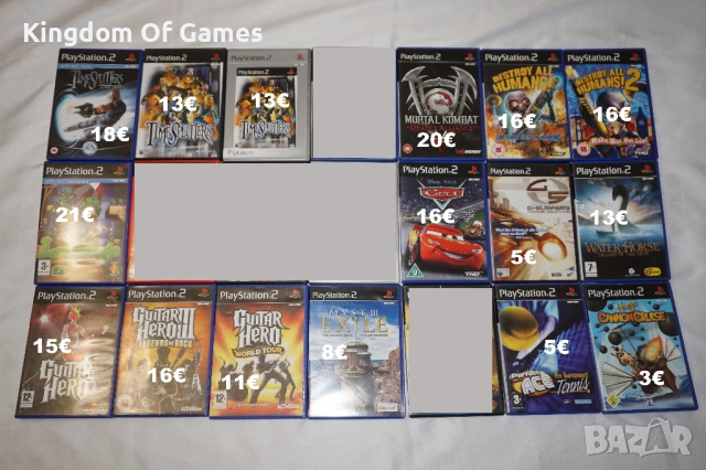 Игри за PS2 Time Splitters/Mortal Kombat/Destroy All Humans/Lemmings/Disney Cars/Water Horse/