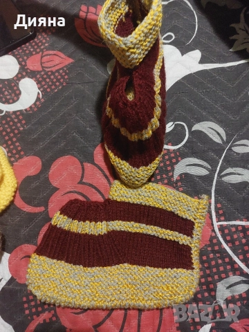 Ръчно плетени терлици, снимка 4 - Други - 52899289