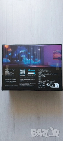 Govee Curtain Lights (H70B1) - Смарт RGBIC LED Завеса (1.5м x 2м) - Wi-Fi/Bluetooth, снимка 3 - Лед осветление - 52940727