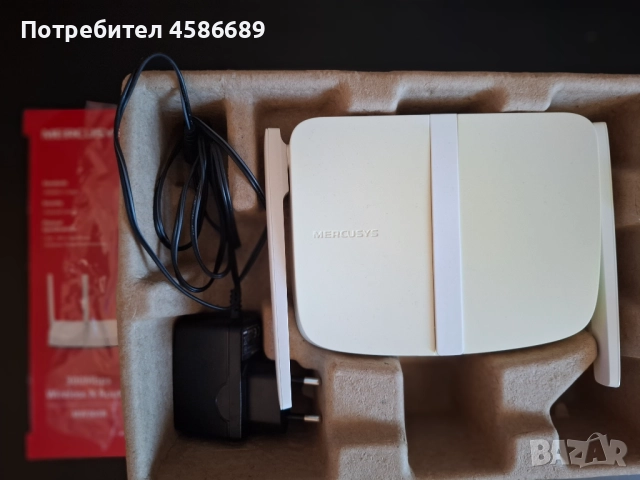 Рутер Mercusys 300mps MW305R, снимка 2 - Рутери - 51633761