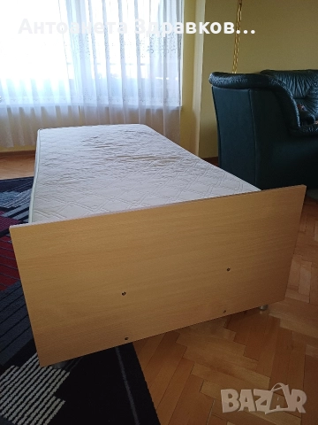 Единично легло с матрак и подматрачна рамка, снимка 3 - Спални и легла - 52790459