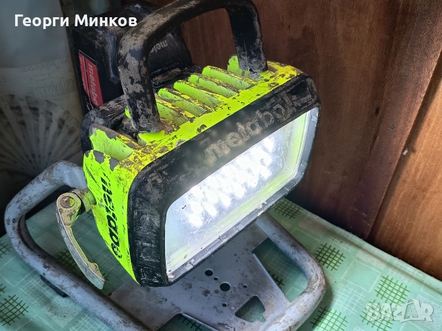 Акумулаторен лед прожектор Метабо, снимка 7 - Винтоверти - 53649697