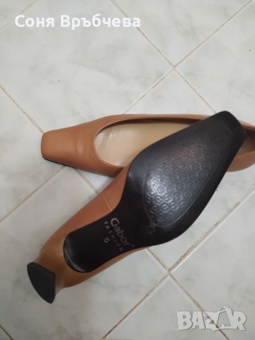 Нови кожени обувки на Gabor, снимка 4 - Дамски обувки на ток - 45769851