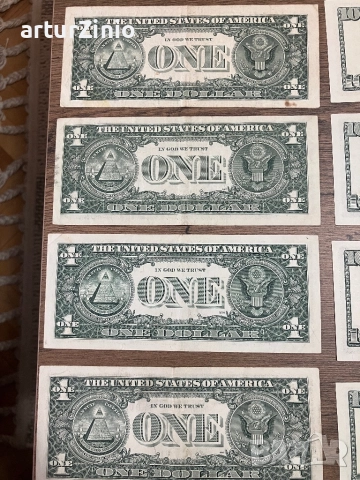 Американски долари, снимка 4 - Колекции - 52703584