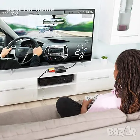 Видео аудио адаптер за PS2, Wii Xbox VHS видео, камера  и др. Runbod, снимка 7 - Друга електроника - 50219804