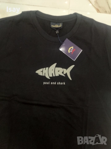 Мъжка тениска Паул Шарк 3ХЛ последен размер в черен цвят , снимка 5 - Тениски - 53169359