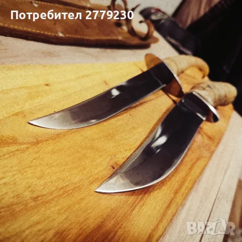 Ловни ножове с рог от Антилопа много остри от колекция , снимка 5 - Други ценни предмети - 49909066