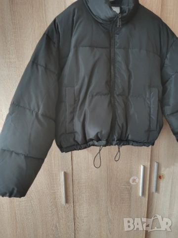 Дамско пухено яке , снимка 3 - Якета - 53076371