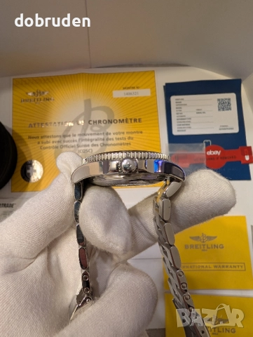 Промо! Breitling SuperOcean 42mm A17364 Black diver часовник, снимка 5 - Мъжки - 52911660