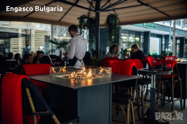 Модерна дизайнерска маса - Огнена маса Engasco Slava Low, снимка 8 - Маси - 53798826