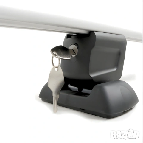 Напречни греди багажник за монтаж на тавана на автомобила без релси 135см, снимка 5 - Аксесоари и консумативи - 53885653