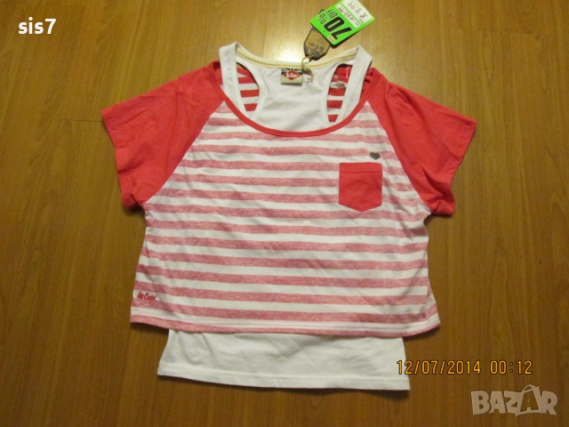 Lee Cooper-нова сладурска блузка внос от Англия , снимка 2 - Тениски - 51549840