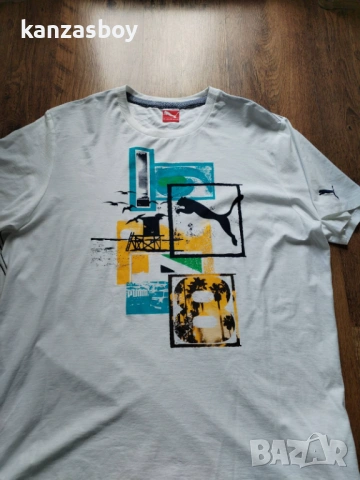 puma - страхотна мъжка тениска 2XL КАТО НОВА, снимка 3 - Тениски - 53623371