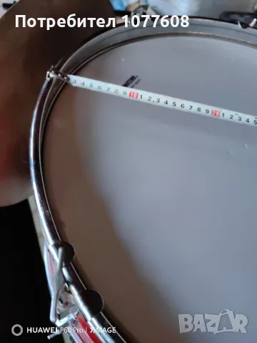 БАС КАСА/МАРШОВ БАРАБАН/ТЪПАН 22 ИНЧА С ЧИНЕЛИ И КИЯК, снимка 9 - Ударни инструменти - 49816340