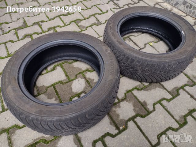 Зимни гуми Hankook 205 55 16, снимка 2 - Гуми и джанти - 45872749