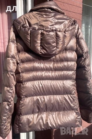 Зимно олекотено яке Carla F с естествен пух, снимка 2 - Якета - 52959459