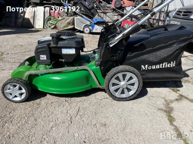 11: Самоходна моторна косачка Briggs 5.5hp, снимка 3 - Градинска техника - 54086456