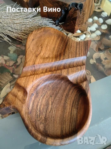 Пепелник за пури с място за чаша, снимка 4 - Декорация за дома - 50782543