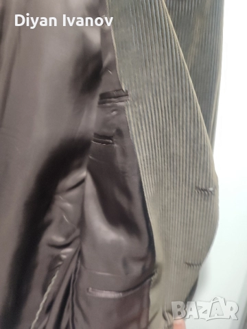 Мъжко кафяво сако., снимка 4 - Якета - 52292177