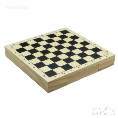 дървен шах (30x30 cm), снимка 5 - Шах и табла - 53939814