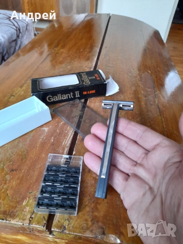 Стара самобръсначка Gallant 2 Deluxe, снимка 5 - Други ценни предмети - 51634661