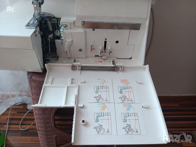 шевна машина overlock, снимка 5 - Шевни машини - 46600928