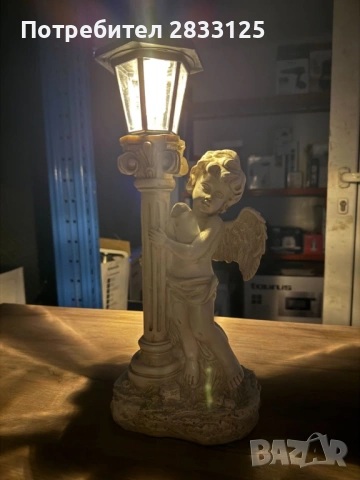 Соларна лампа ангел - елегантна декорация за всеки двор, снимка 6 - Външни лампи - 53772086