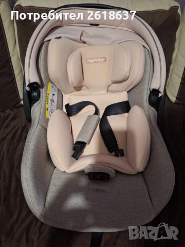 Столче за кола Peg Perego - Primo Viaggio Lounge, 0-13 kg, i-size, Mon Amour , снимка 2 - Столчета за кола и колело - 45455889