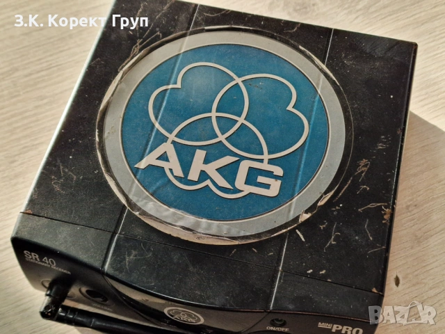 AKG SR40 Mini PRO Vocal Безжичен комплект, снимка 6 - Ресийвъри, усилватели, смесителни пултове - 54229645