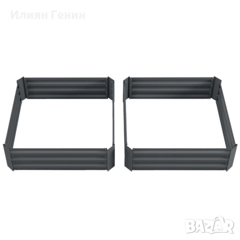 Комплект от 2 саксии Outsunny, саксии за цветя