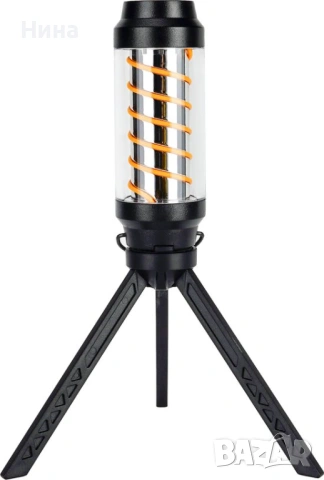 Многофункционална лампа с мини статив, зареждаема с USB, снимка 3 - Настолни лампи - 53487186