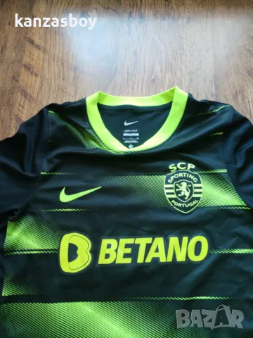 NIKE Sporting Lisbon 22-23 Away Kit Released - мъжка футболна тениска С