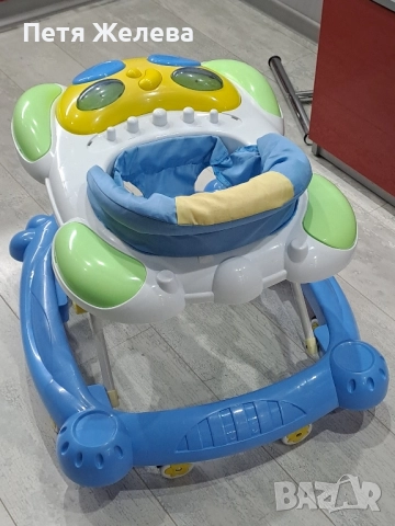 Детска регулируема проходилка с 8 колела, снимка 8 - Проходилки - 52490852