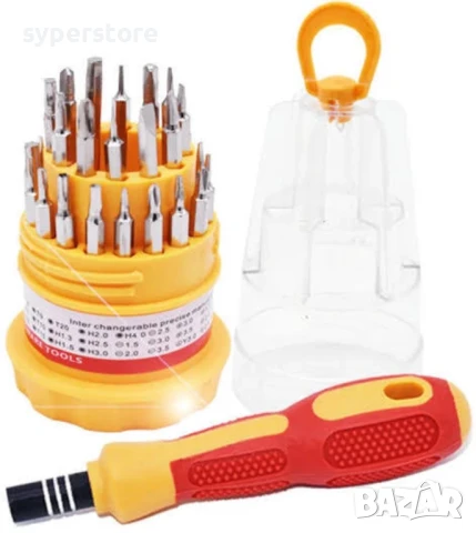 Комплект фини отвертки Digital One SP01117, KS-3060, 30 в 1, за ремонт на телефони, часовници, GPS , снимка 2 - Калъфи, кейсове - 8931354