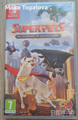 Игра за Nintendo - The League of Superpets: The Adventures of Krypto and Ace