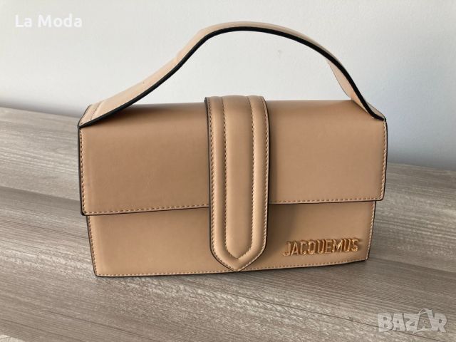 Дамска чанта бежова Jacquemus реплика, снимка 2 - Чанти - 45535205