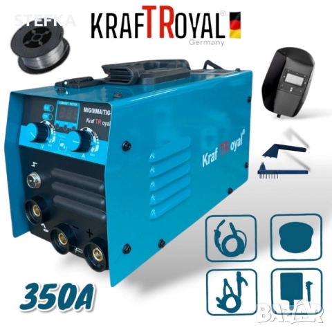 Инверторен електрожен с телоподаващо KraftRoyal , снимка 2 - Друга електроника - 52915909