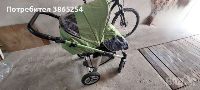 Бебешка и детската количка Baby Design 2в1,Помпещи гуми ,амортисьори. , снимка 13 - Детски колички - 45999010